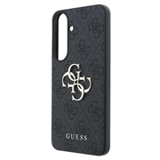 Samsung Galaxy S26 FE Guess 4G Big Metal Logo Hybrid Case