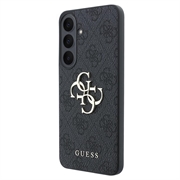 Samsung Galaxy S26 FE Guess 4G Big Metal Logo Hybrid Case
