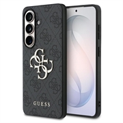Samsung Galaxy S26 Guess 4G Big Metal Logo Hybrid Case - Grey
