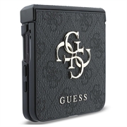 Samsung Galaxy Z Flip8 Guess 4G Big Metal Logo Hybrid Case - Grey