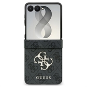 Samsung Galaxy Z Flip8 Guess 4G Big Metal Logo Hybrid Case - Grey