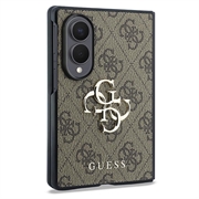 Samsung Galaxy Z Fold8 Guess 4G Big Metal Logo Hybrid Case - Brown