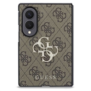 Samsung Galaxy Z Fold8 Guess 4G Big Metal Logo Hybrid Case - Brown