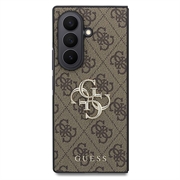 Samsung Galaxy Z Fold8 Ultra Guess 4G Big Metal Logo Hybrid Case - Brown