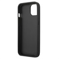 Guess 4G Big Metal Logo iPhone 13 Hybrid Case - Black