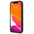 Guess 4G Big Metal Logo iPhone 13 Pro Hybrid Case (Open-Box Satisfactory) - Black