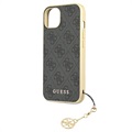 Guess 4G Charms Collection iPhone 13 Hybrid Case - Grey