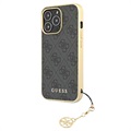 Guess 4G Charms Collection iPhone 13 Pro Max Hybrid Case - Grey