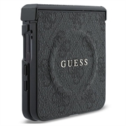 Samsung Galaxy Z Flip8 Guess 4G Colored Ring Case - MagSafe Compatible - Black