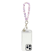 Guess 4G Crystals Charm Universal Wrist Strap - Pink
