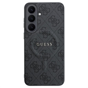 Samsung Galaxy S26 FE Guess 4G Gold Frame Case - MagSafe Compatible - Black