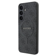 Samsung Galaxy S26 FE Guess 4G Gold Frame Case - MagSafe Compatible - Black