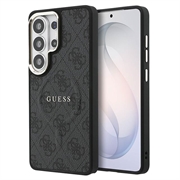 Samsung Galaxy S26 Ultra Guess 4G Gold Frame Case - MagSafe Compatible - Black