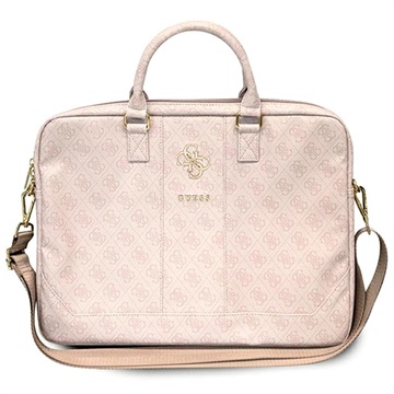 Guess 4G Metal Logo Laptop Bag - 15-16" - Pink