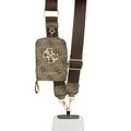 Guess 4G Metal Logo Universal Crossbody Phone Strap with Accessories Pouch - Brown