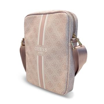 Guess 4G Printed Stripes Universal Tablet Bag - 10" - Pink