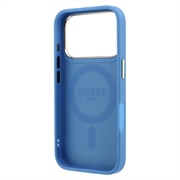 iPhone 18 Pro Guess 4G Ring Stand MagSafe Case - Blue