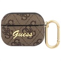 Guess 4G Script AirPods 3 Case - Metal Brown