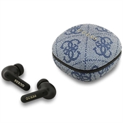 Guess 4G Script Logo ENC True Wireless Headphones - Blue
