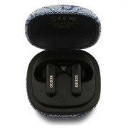 Guess 4G Script Logo ENC True Wireless Headphones - Blue