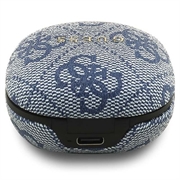 Guess 4G Script Logo ENC True Wireless Headphones - Blue