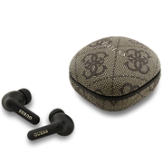 Guess 4G Script Logo ENC True Wireless Headphones - Brown