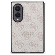 Samsung Galaxy Z Fold8 Guess 4G Script Metal Logo Magnetic Case - Pink