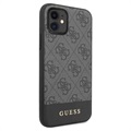 Guess 4G Stripe iPhone 11 Hybrid Case - Grey