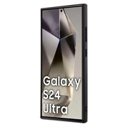 Samsung Galaxy S24 Ultra Guess 4G Triangle Logo Case - Brown