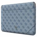 Guess 4G Uptown Triangle Logo Laptop Sleeve - 13-14" - Blue