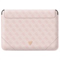 Guess 4G Uptown Triangle Logo Laptop Sleeve - 16" - Pink