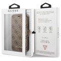 Guess Charms Collection 4G iPhone 11 Book Case - Brown