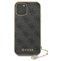 Guess Charms Collection 4G iPhone 12/12 Pro Case - Grey