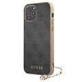 Guess Charms Collection 4G iPhone 12/12 Pro Case - Grey