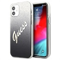 Guess Glitter Gradient Script iPhone 12 Mini Case