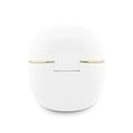 Guess Gold Line Glossy Classic Logo TWS Wireless Earphones - White