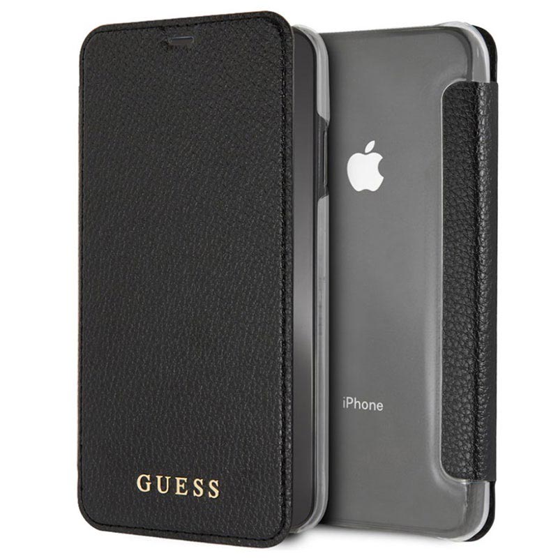 Guess Iridescent iPhone XS Max Designer Flip Case
