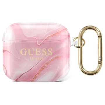 Guess Marble Collection AirPods 3 TPU Case - Pink
