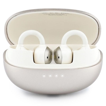 Guess Metallic Finish Classic Logo OWS Wireless Earphones - Gold