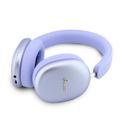 Guess Metallic Finish Gold Script Logo ENC Wireless Headphones - Purple