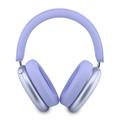 Guess Metallic Finish Gold Script Logo ENC Wireless Headphones - Purple