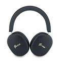 Guess Metallic Finish Gold Script Logo ENC Wireless Headphones - Black
