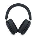 Guess Metallic Finish Gold Script Logo ENC Wireless Headphones - Black