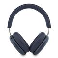 Guess Metallic Finish Gold Script Logo ENC Wireless Headphones - Navy