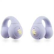 Guess Mini Classic Logo OWS Wireless Earphones - Purple