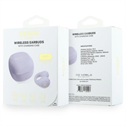 Guess Mini Classic Logo OWS Wireless Earphones - Purple