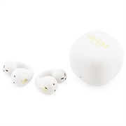 Guess Mini Classic Logo OWS Wireless Earphones - White