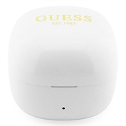 Guess Mini Classic Logo OWS Wireless Earphones - White