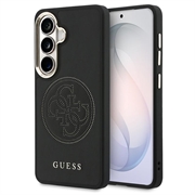 Samsung Galaxy S26 Guess Perforated 4G Logo Case - MagSafe Compatible - Black