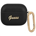 Guess Saffiano Script AirPods 3 Case - Black